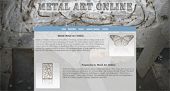Desktop Screenshot of metalartonline.com
